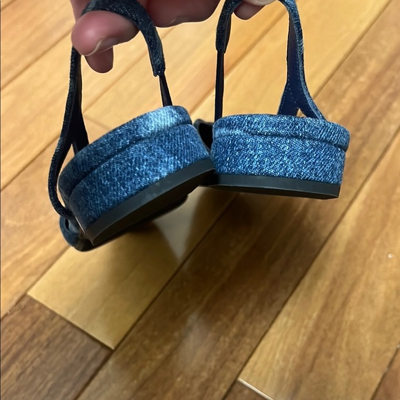 New CHANEL Coco Women's Slingback Shoes size 37 - Picture 6 of 9